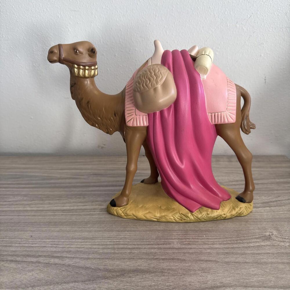 Vintage Holland Mold Nativity Camel Replacement Figure‎ Lg Ceramic Hand Painted